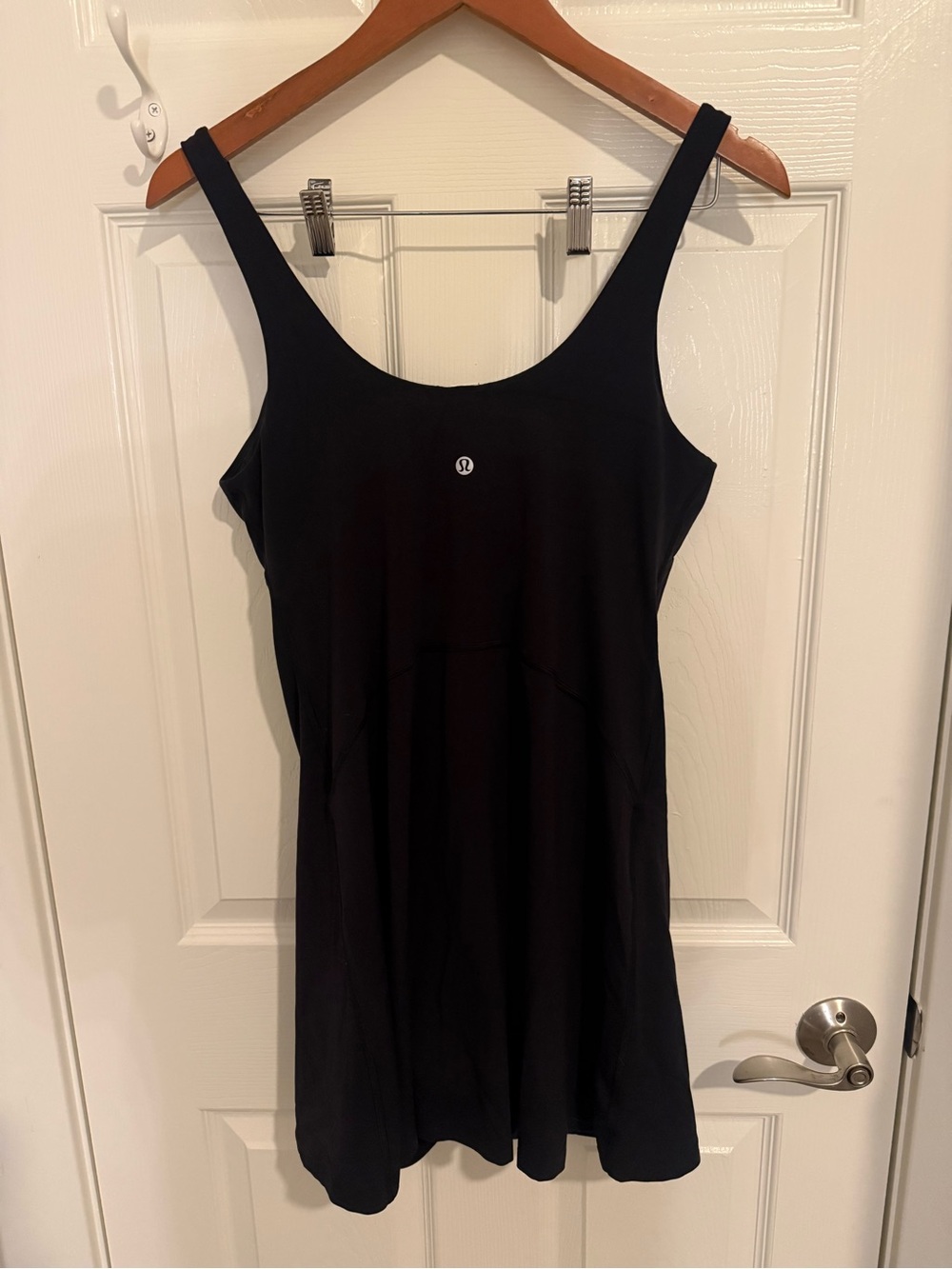 Lululemon Align Dress Black Size 10 Built-In Bra Shorts Pockets - Picture 7 of 9